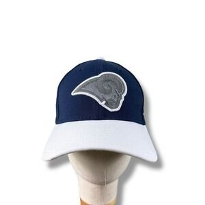 New Era 39Thirty NFL St. Louis Rams 2017 Thanksgiving Navy/White Flex Hat Sz M/L